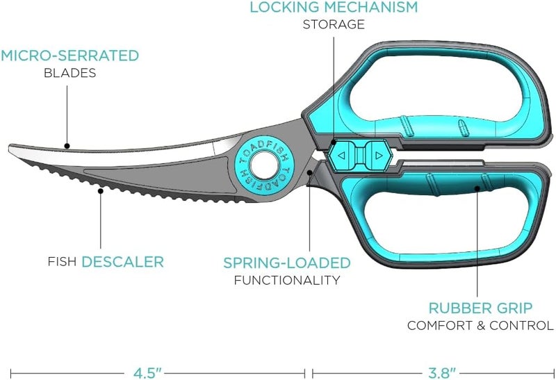Toadfish Ultimate Shears + Sheath - Image 3